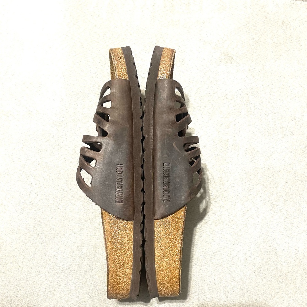 Brown Birkenstocks